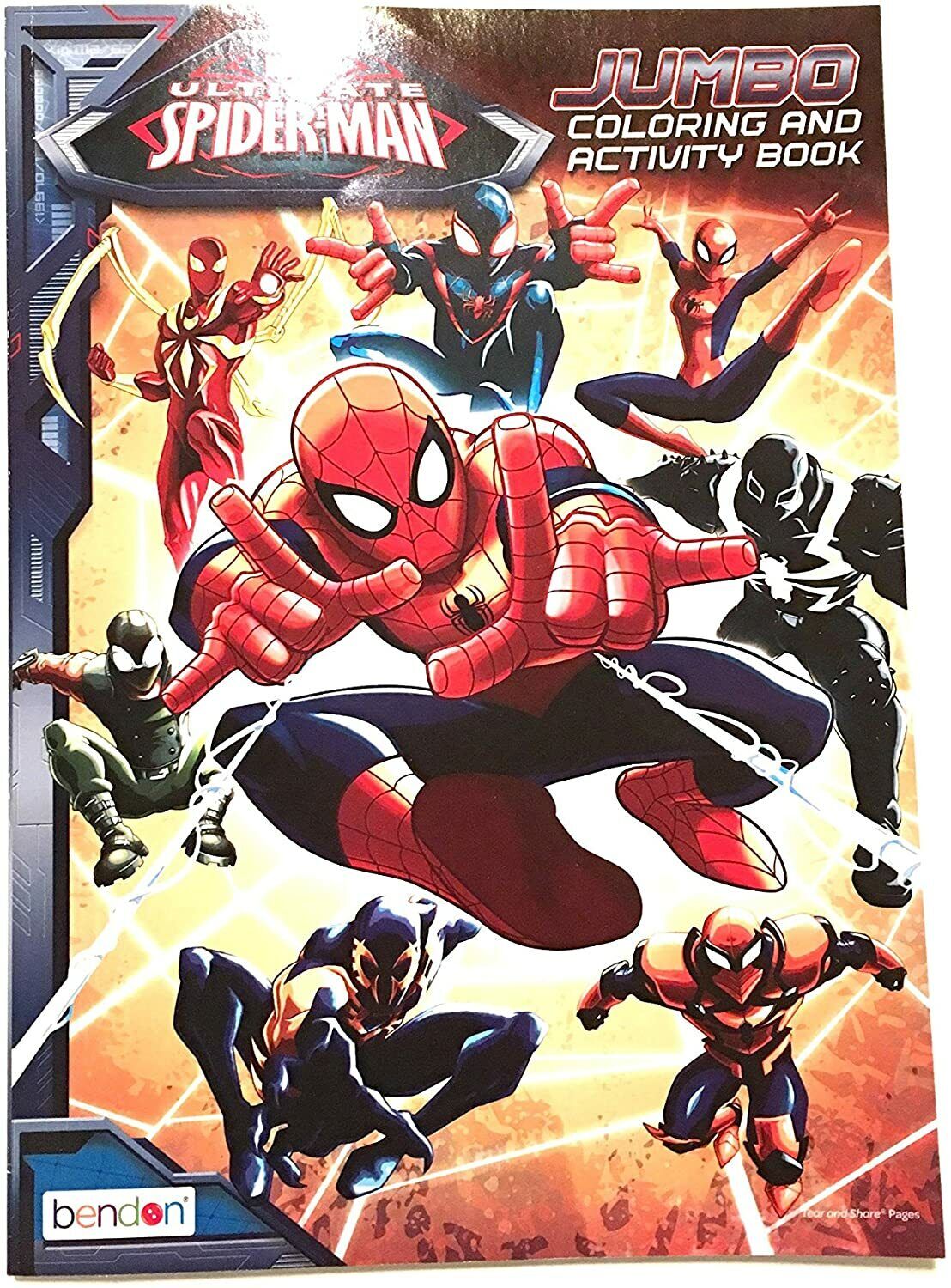 Spider-Man Jumbo Coloring & Activity Book - Assorted