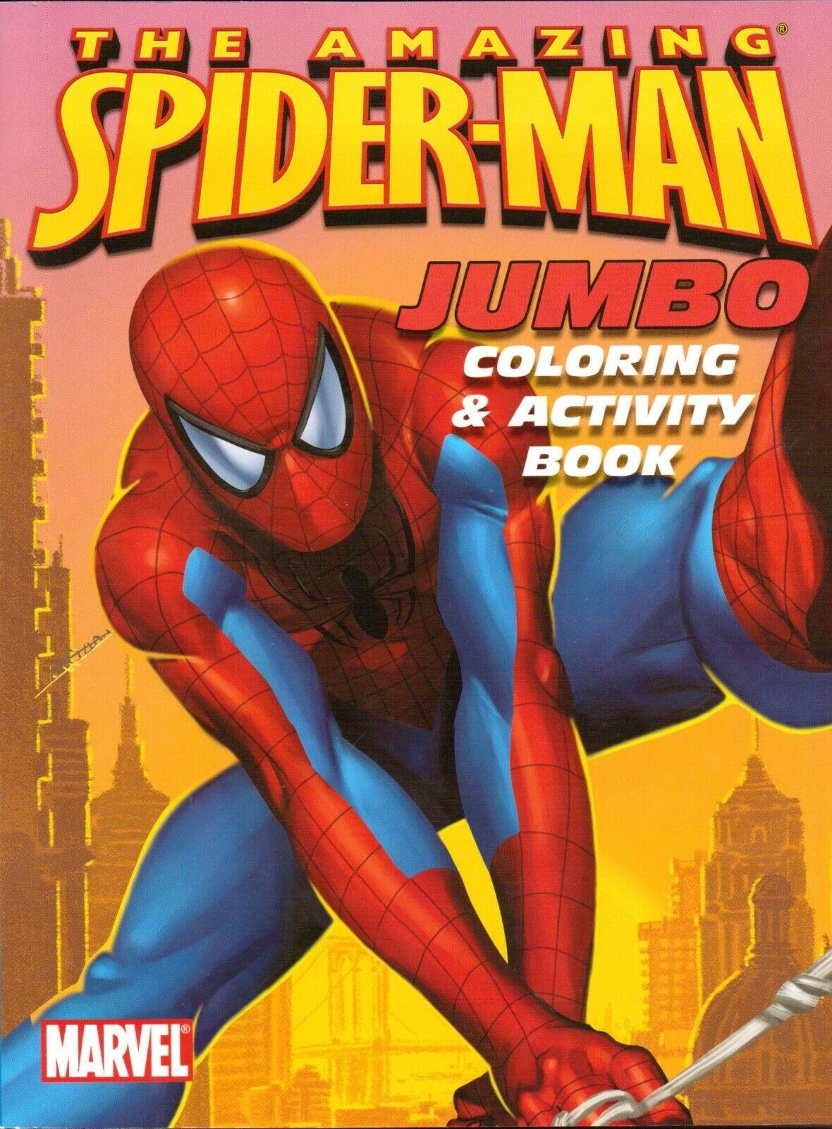 Spider-Man Jumbo Coloring & Activity Book - Assorted