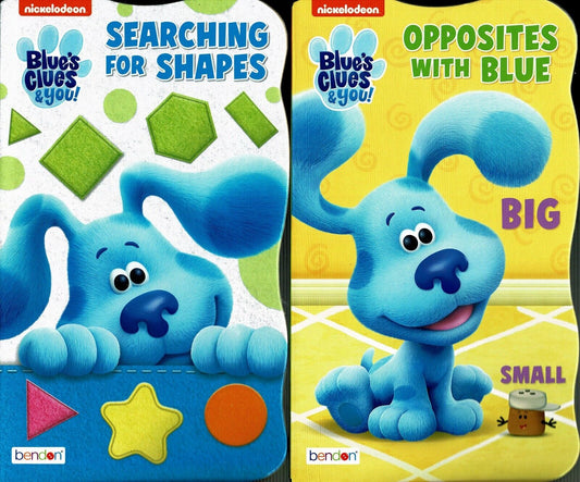 Blue`s Clues & You - Searching for Shapes & Opposites with Blue Children's Books