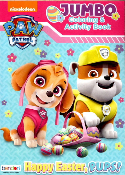 Nickelodeon Paw Patrol - Jumbo Coloring & Activity Book - Happy Easter Pups!