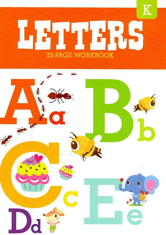 Educational Workbooks Kindergarten - Letters