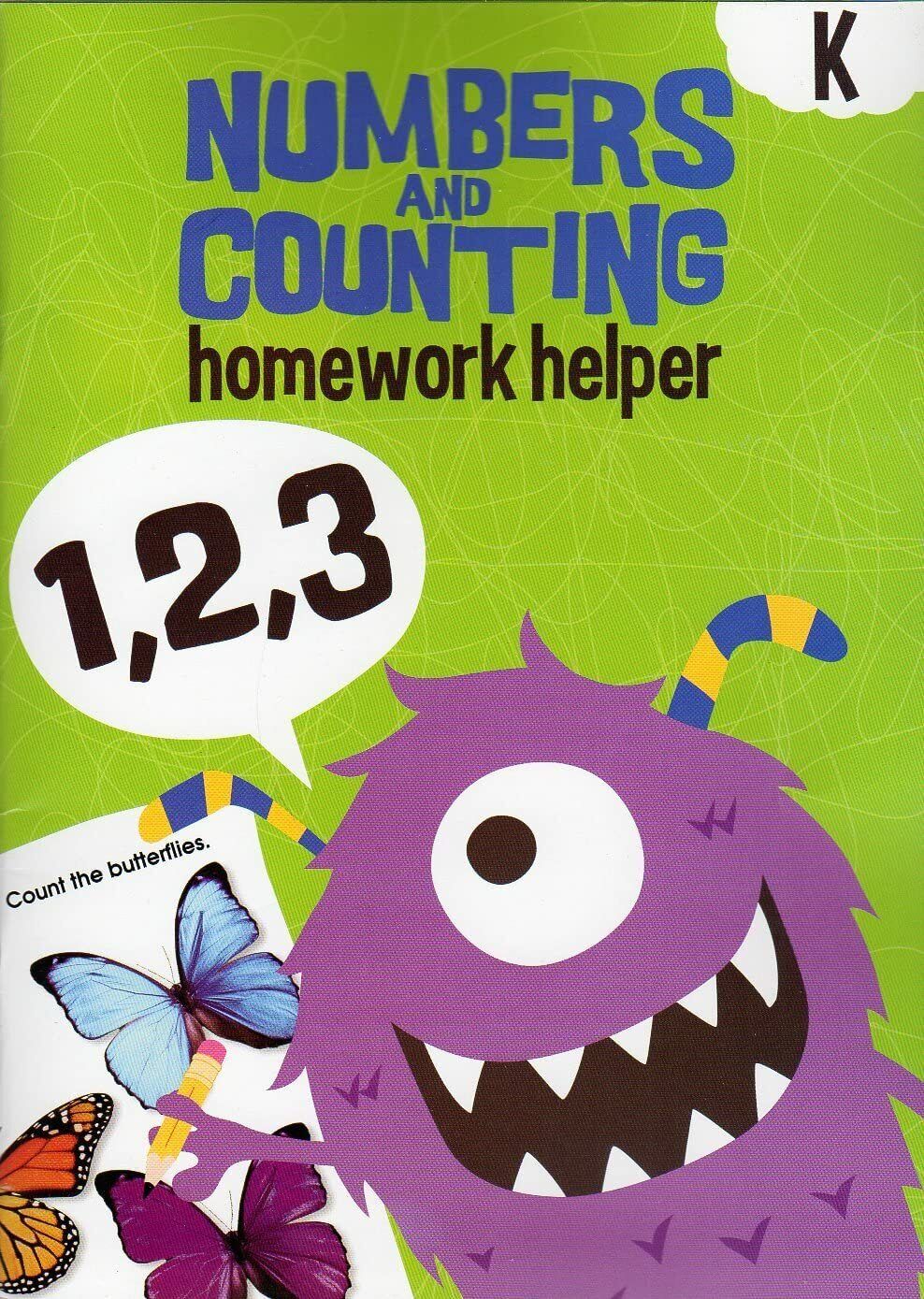 Kindergarten Counting Homework Homework Helper Educational Workbooks - Kindergarten - Numbers & Count ...