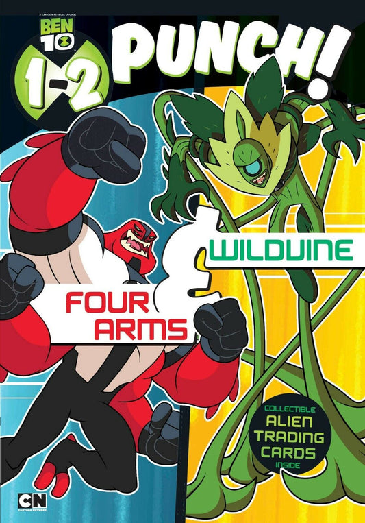 1-2 Punch: Four Arms and Wildvine (Ben 10) Children Book
