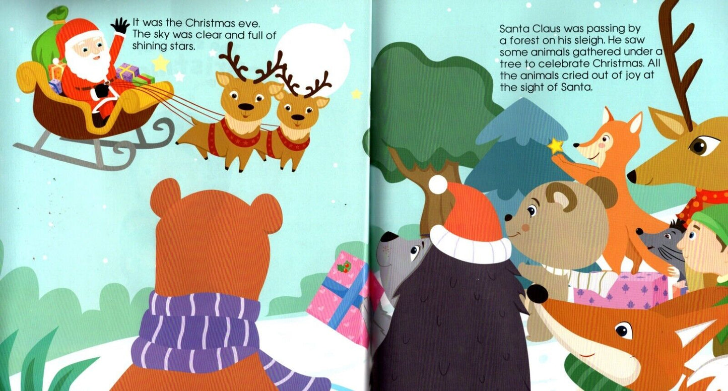 Santa Saves Christmas & Santa Tells the Story of Christmas - Children's Books
