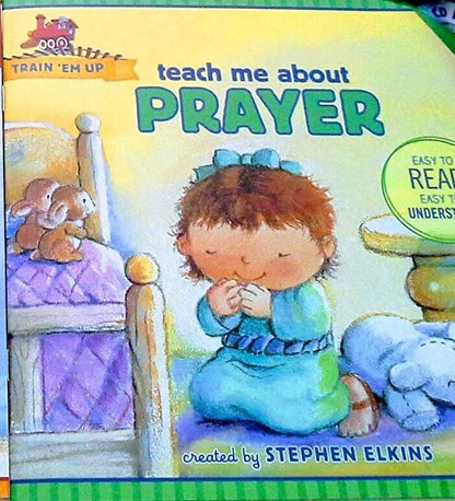 Wonder Kids Train Em Up: Teach Me About The Bible, Church & Prayer Book & CD