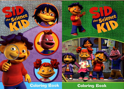 Sid the Science Kid - Coloring & Activity Book (Set of 2 Books)