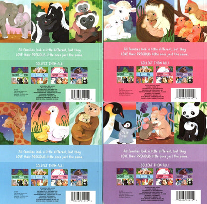Daddy Loves You - Children's Board Book (Set of 4 Books)