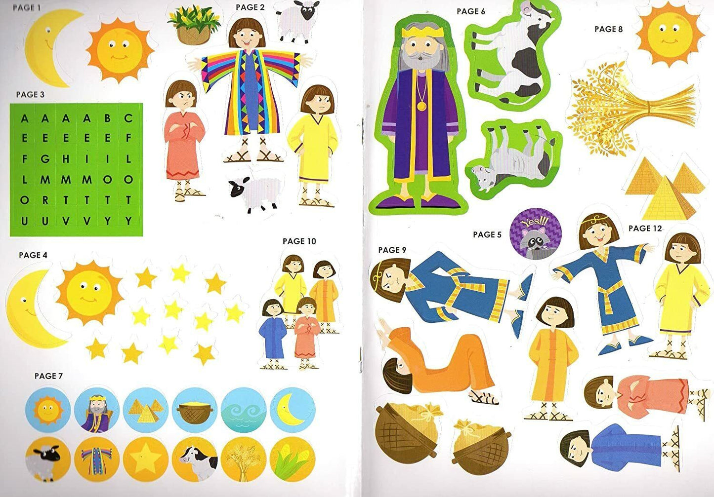 Big Book of Stickers - The Story of Joseph - Activity Book