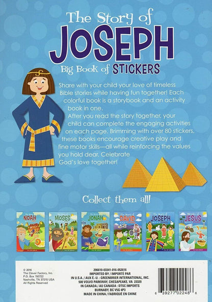 Big Book of Stickers - The Story of Joseph - Activity Book