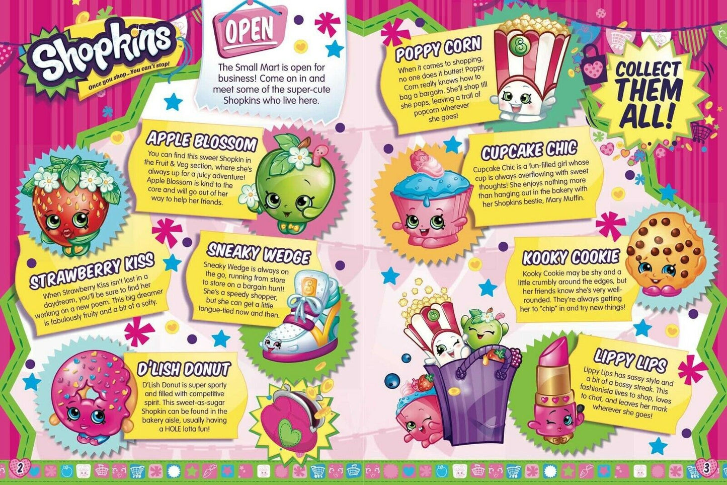 Shopkins Seek and Find Sticker Book