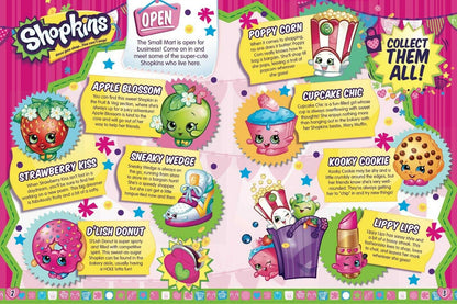 Shopkins Seek and Find Sticker Book