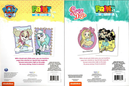 A Paint with Water - Pawsome Painting and Pretty Perfect Painting - Just Add Wat