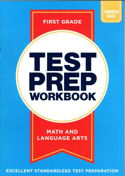 First Grade Math & Language Arts Standards Based Excellent Standardized Test Pre