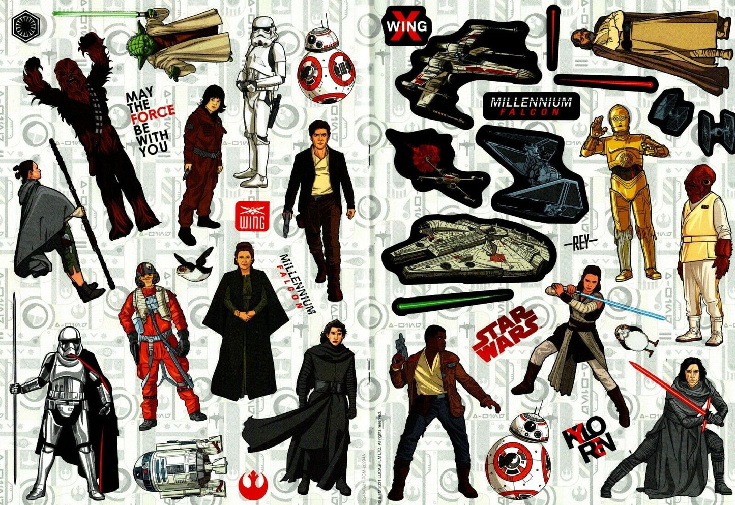 Disney Star Wars - StickerTivity - Resist & Rule the Galaxy (Set of 2)