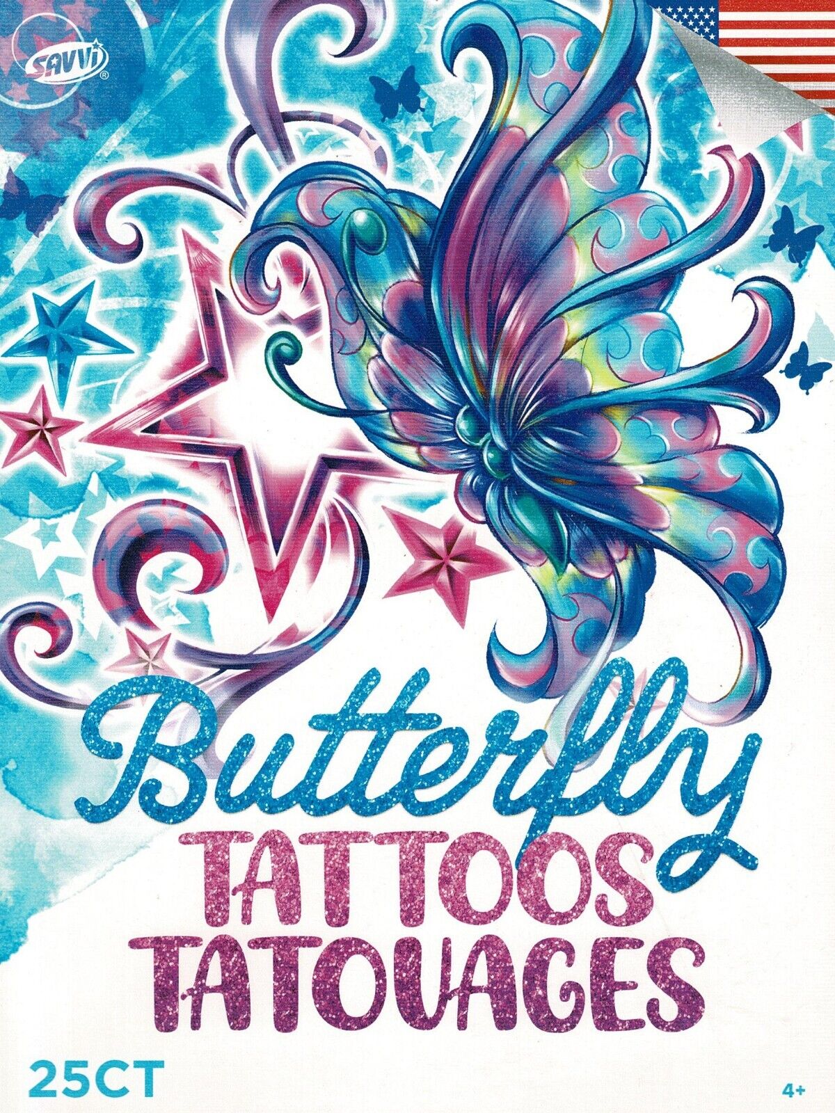 Savvi - Butterfly - 25 Classic Tattoos