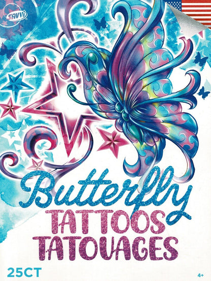 Savvi - Butterfly - 25 Classic Tattoos