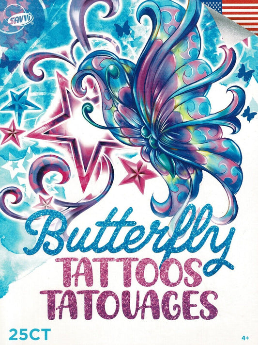 Savvi - Butterfly - 25 Classic Tattoos