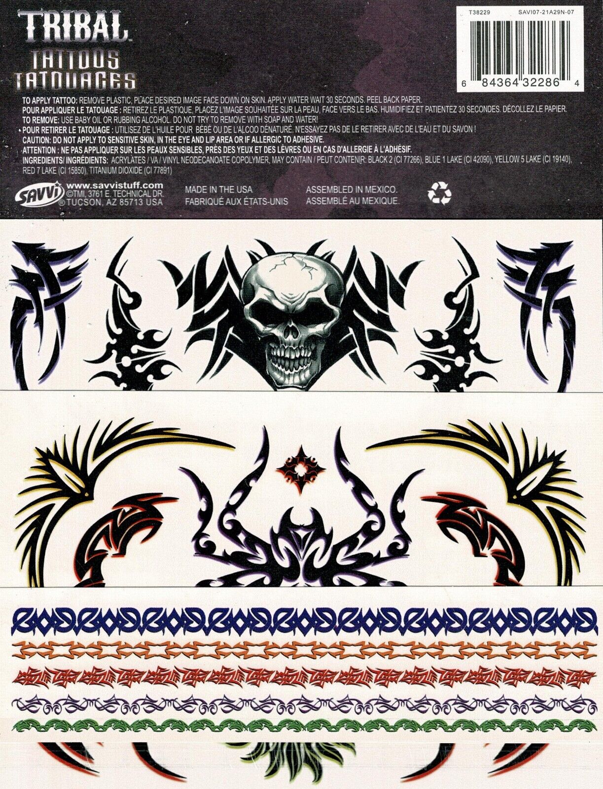 Savvi - Tribal - 25 Classic Tattoos