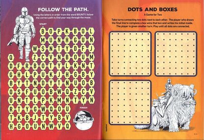 Disney Star Wars - StickerTivity - I Am Grogu & Cute and Hungry (Set of 2 Books)