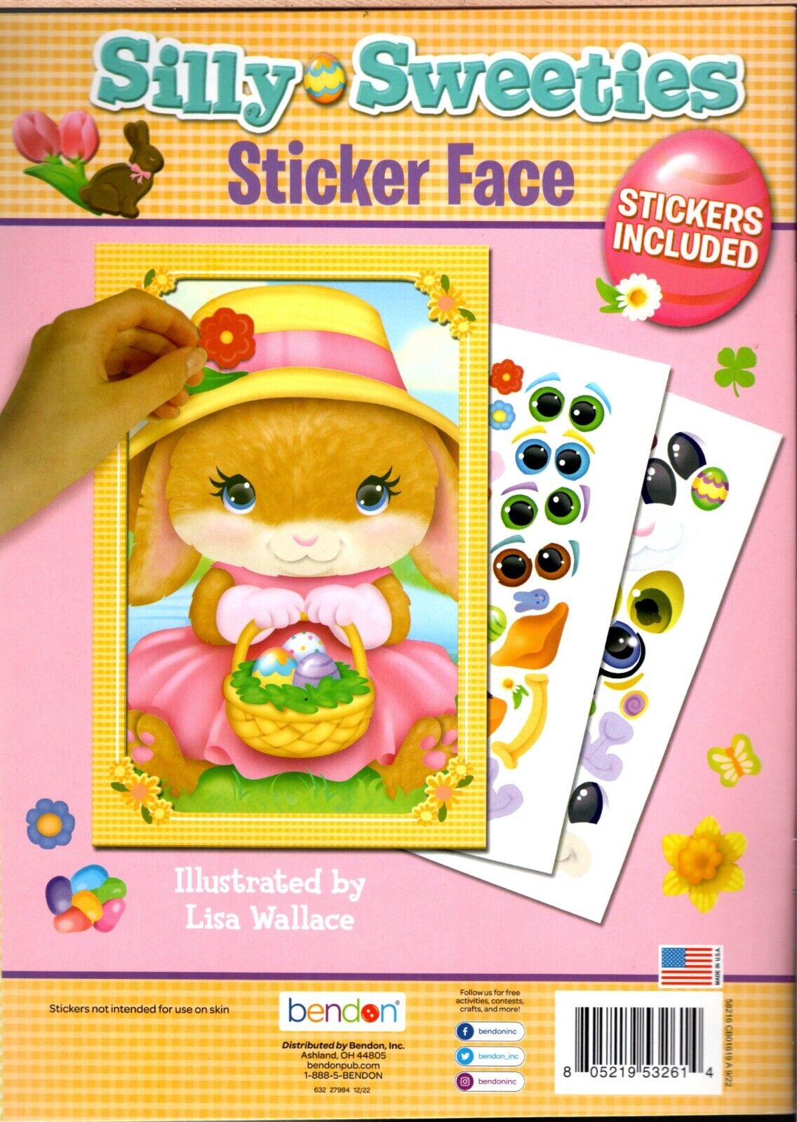 Silly Sweeties Sticker Face - Sticker Activity Book v2