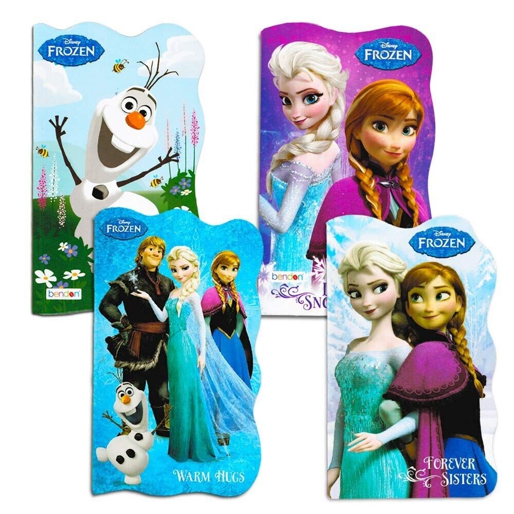 Disney Frozen Board Books (Set of 4 Shaped Board Books)