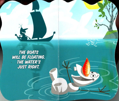 Disney Frozen Board Books (Set of 4 Shaped Board Books)