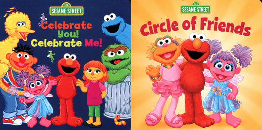 Sesame Street - Celebrate You! Celebrate Me! and Circle of Friends - Books