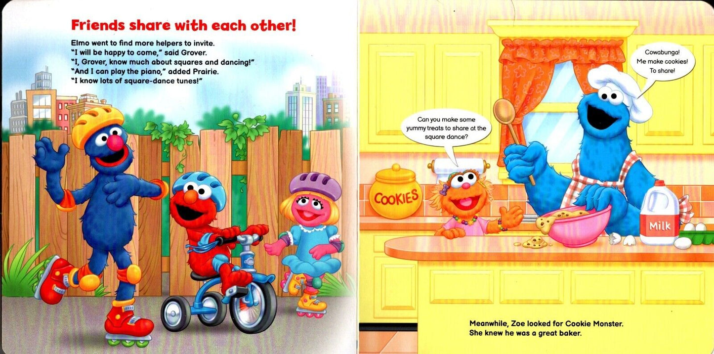Sesame Street - Celebrate You! Celebrate Me! and Circle of Friends - Books
