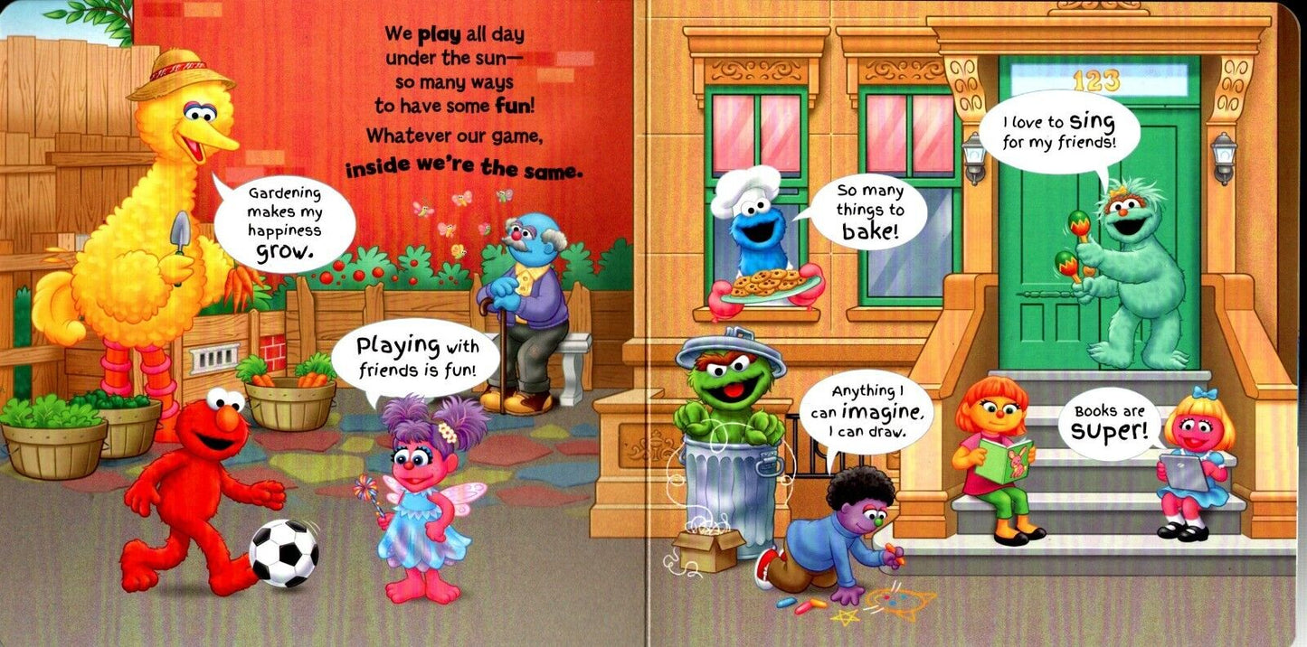 Sesame Street - Celebrate You! Celebrate Me! and Circle of Friends - Books