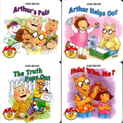 Arthur`s Pals, Arthur Helps Out, The Truth Pops Out and Hula! Who, Me? - Books