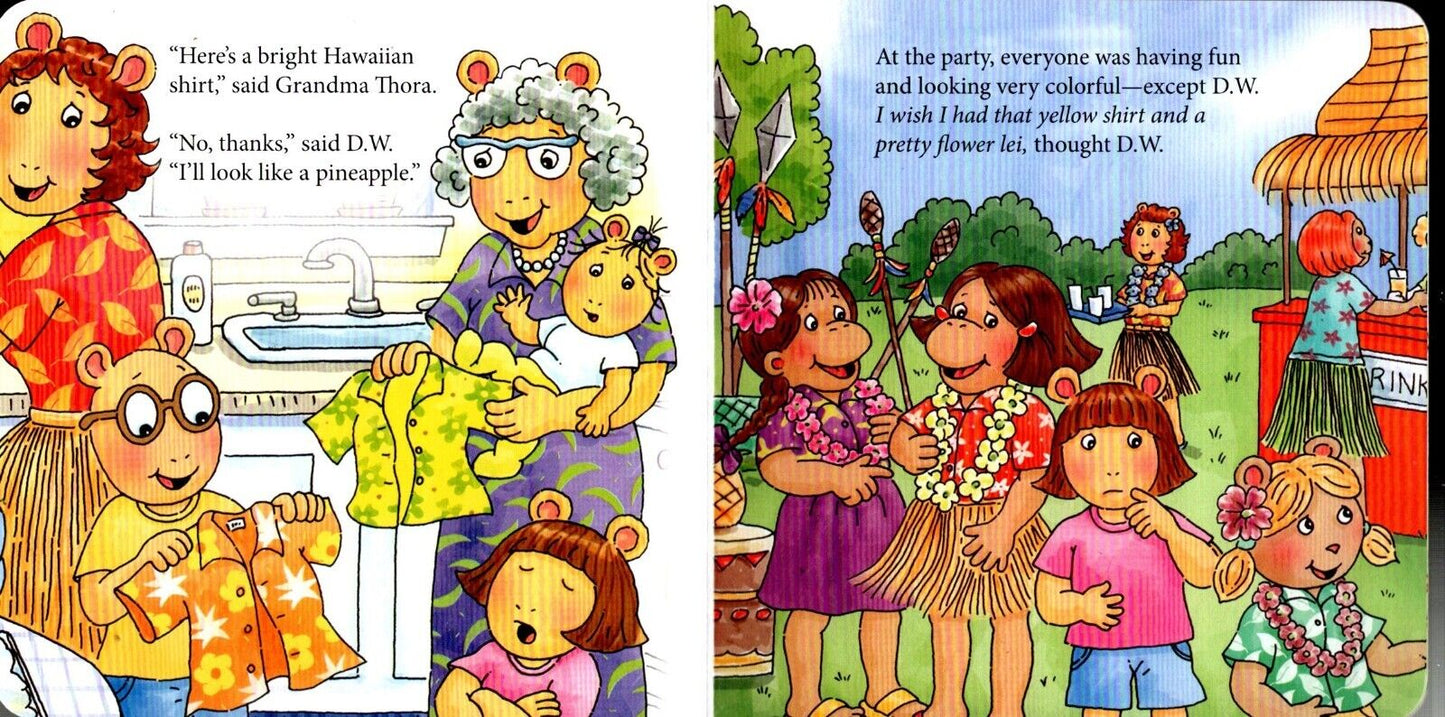Arthur`s Pals, Arthur Helps Out, The Truth Pops Out and Hula! Who, Me? - Books