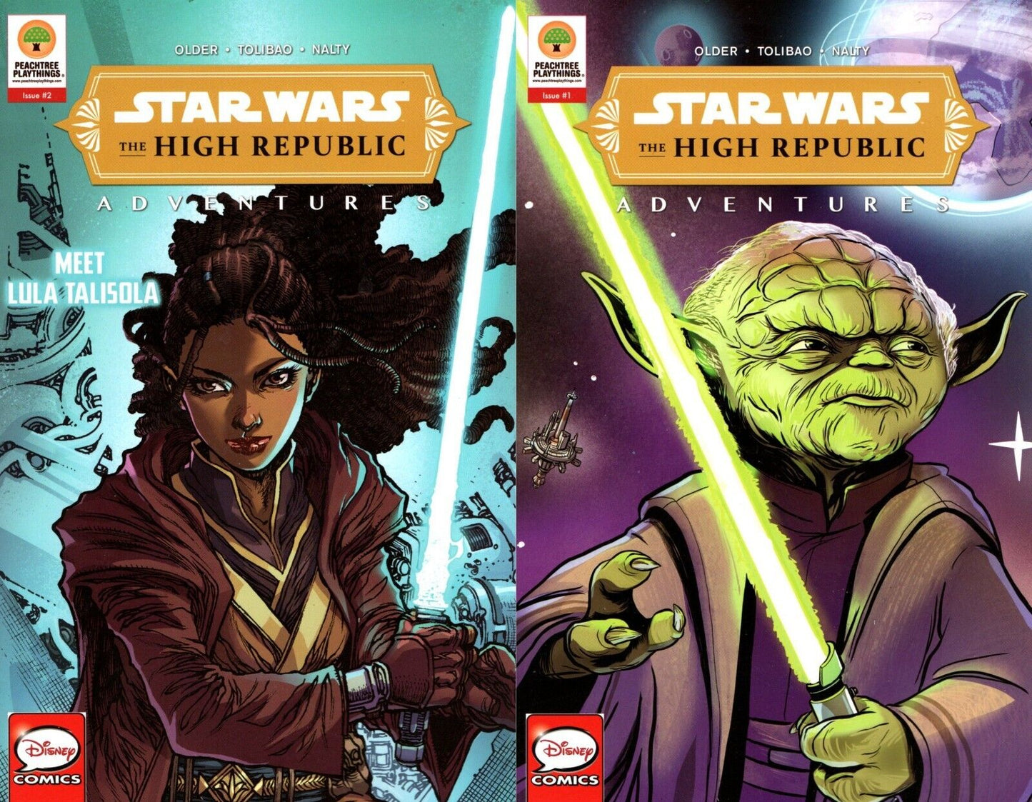 Disney Star Wars Comics Book - The High Republic Adventures - Issue 1,2 Set of 2