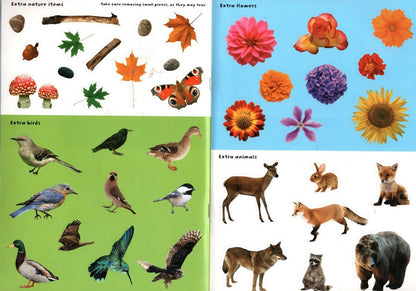 Sticker Activity Book - Walk Through The Seasons - with Over 125 Stickers