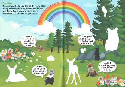 Sticker Activity Book - Walk Through The Seasons - with Over 125 Stickers
