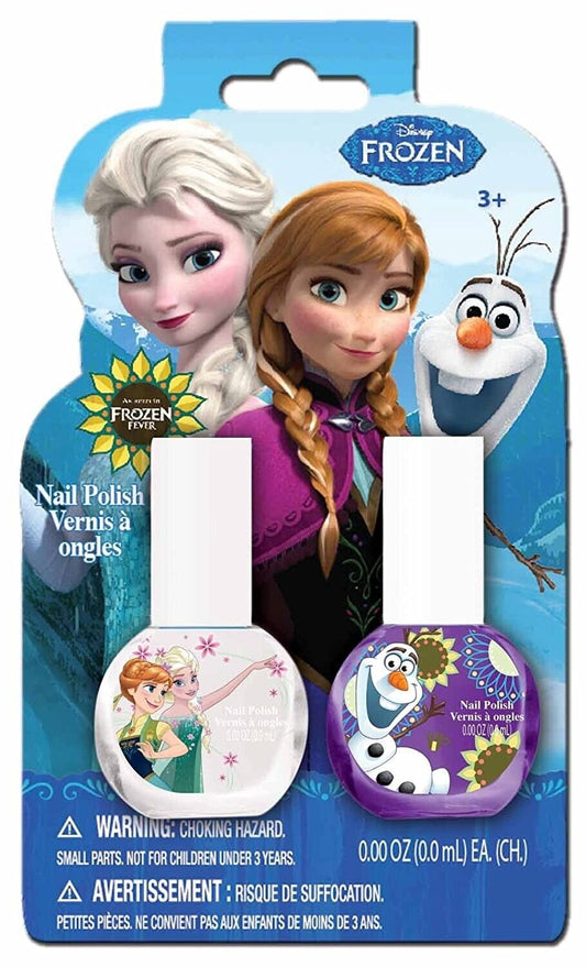 Frozen Nail Polish-on-Card Makeup Set, 2 Count