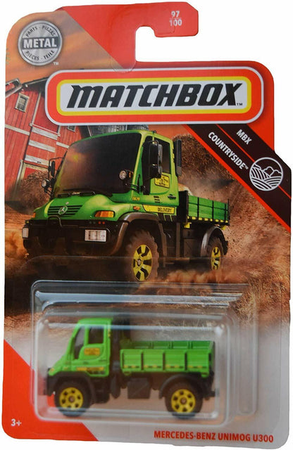 Matchbox Contryside Mercedes Benz Unimog U300 97/100, Green