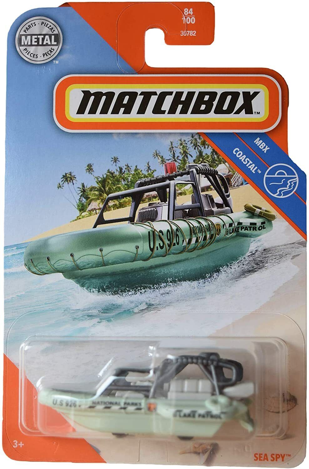 Matchbox Sea Spy [Blue] 84/100, MBX Coastal Series