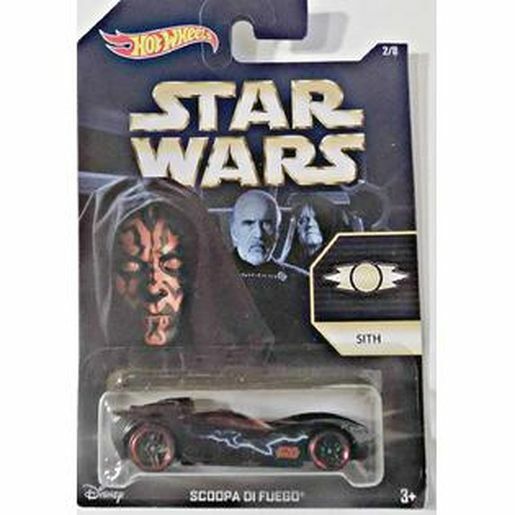 Hot Wheels, Star Wars, Exclusive Sith (Darth Maul) Scoopa Di Fuego Die-Cast Car