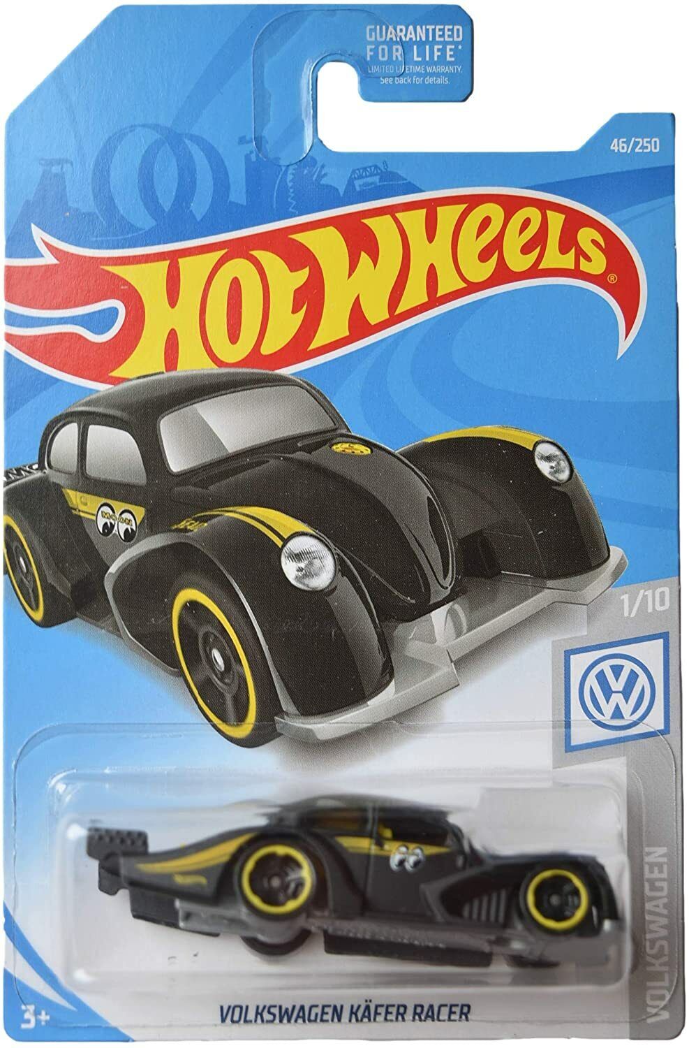 DieCast Hotwheels [Volkswagen Kafer Racer], Volkswagen 1/10 [Black]