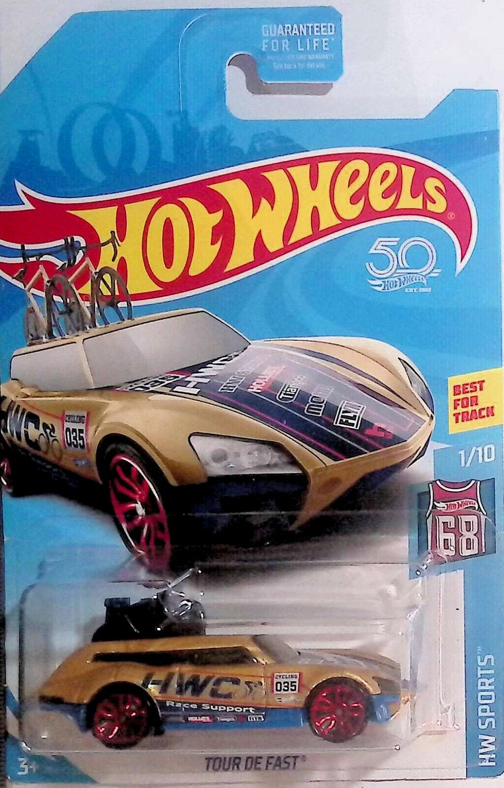 Hot Wheels Tour De Fast 77/365 HW Sports 1/10 Brown