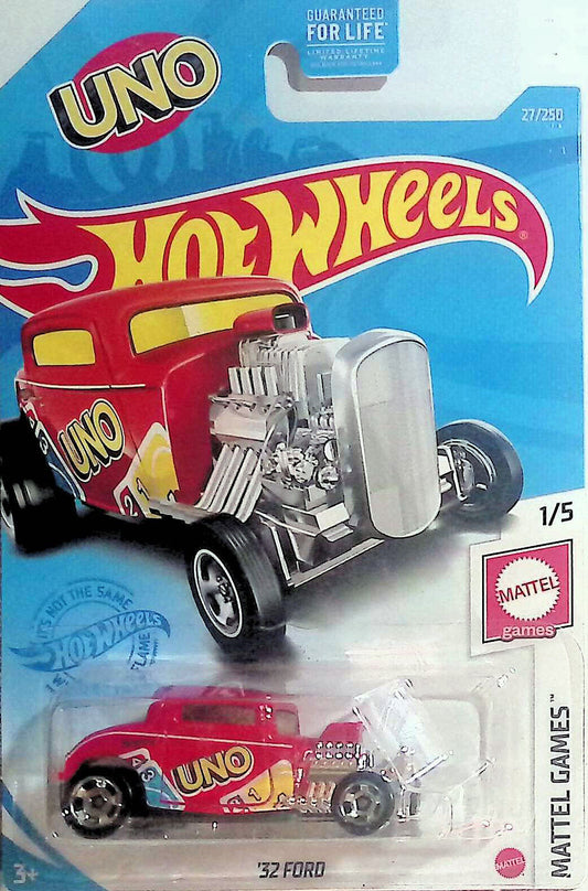 '32 Ford DOS 27/250 Hot Wheels HW Mattel Games 1/5 (Red)