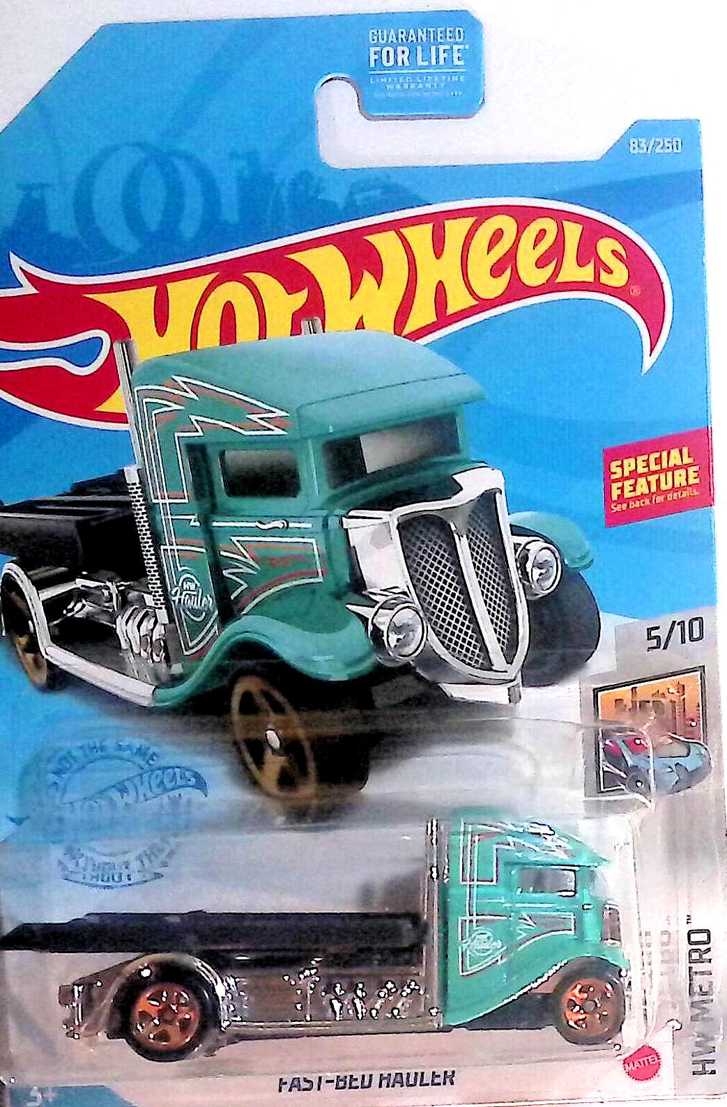 Hot Wheels - 2021 HW Metro 5/10 Fast-Bed Hauler 83/250