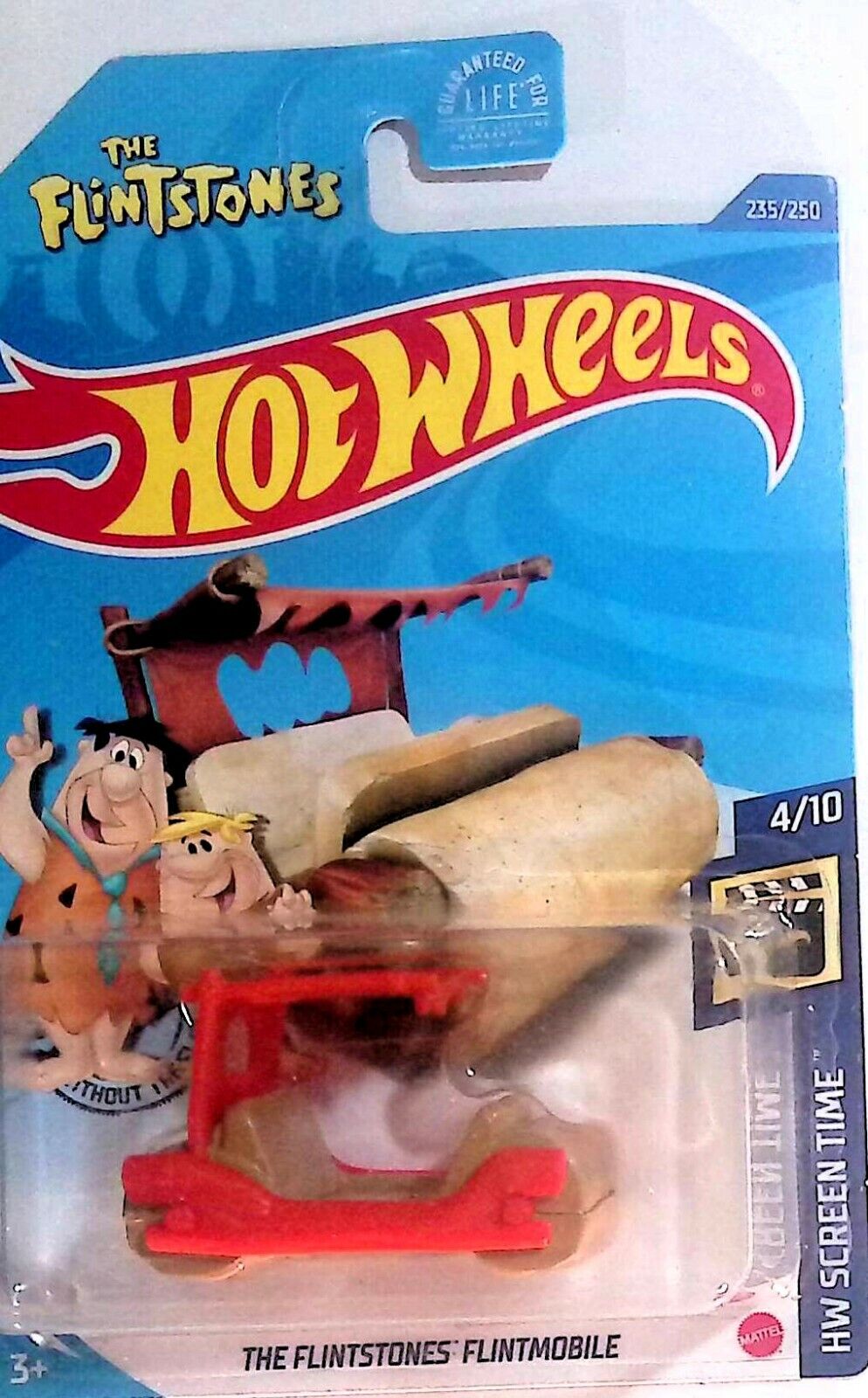Hot Wheels 2020 HW Screen Time The Flintstones Flintomobile 235/250