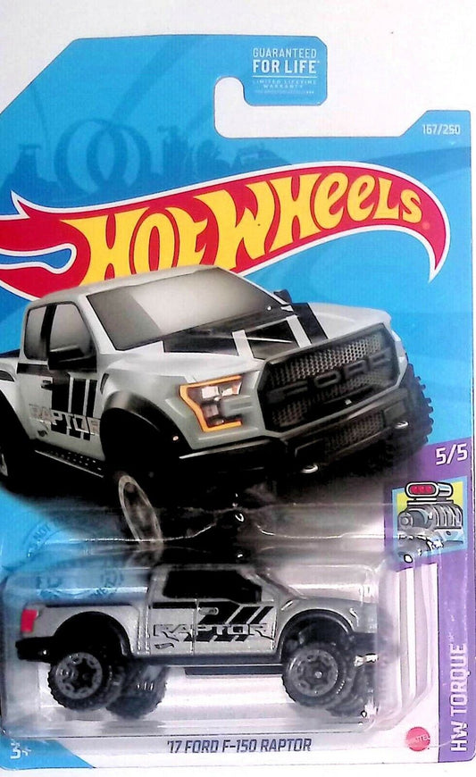 2021 Hot Wheels HW TORQUE 5/5 '17 Ford F-150 Raptor 167/250
