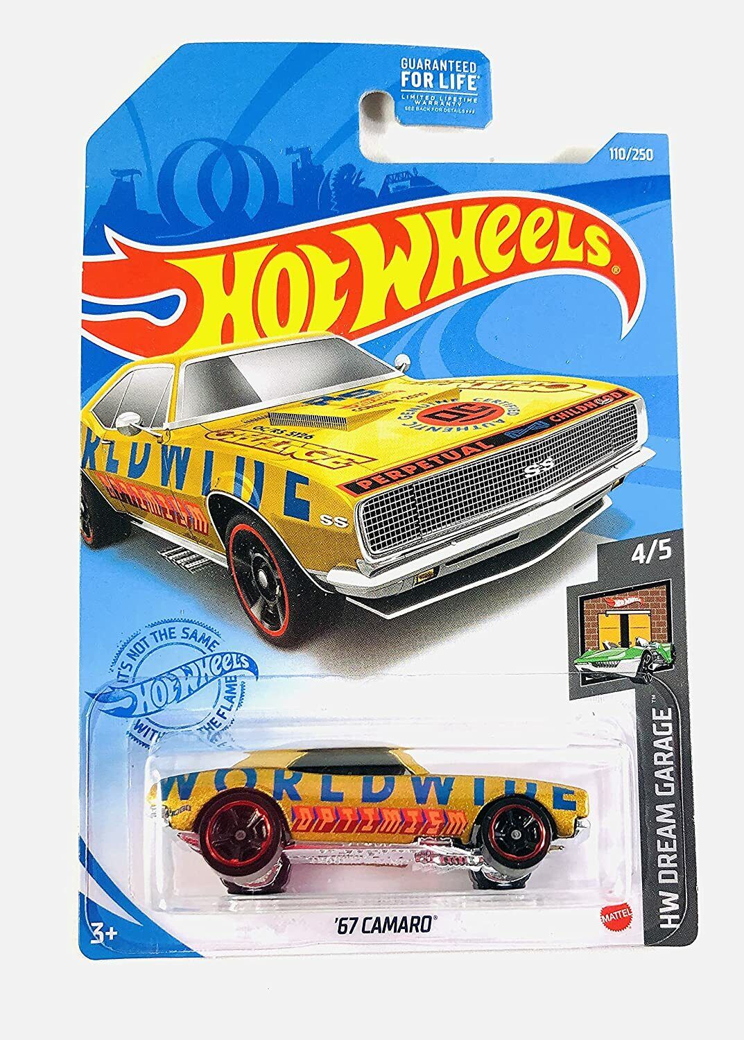 Hot Wheels - '67 Camaro - HW Dream Garage 4/5 [Gold] #110/250