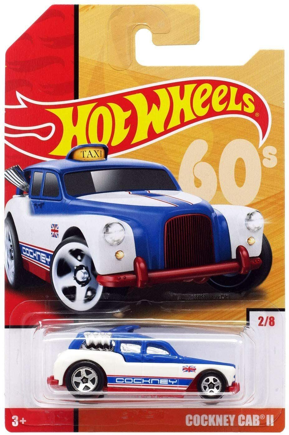 Hot Wheels 2019 Cockney Cab II 2/8 Throwback Series 60's