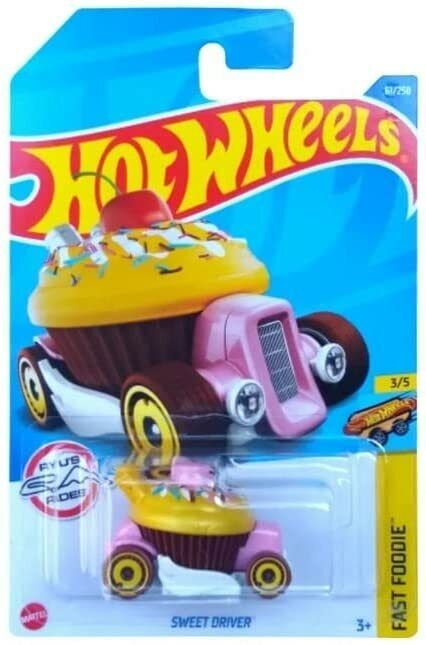 DieCast Hot Wheels Sweet Driver Cupcake Car - Fast Foodie 3/5