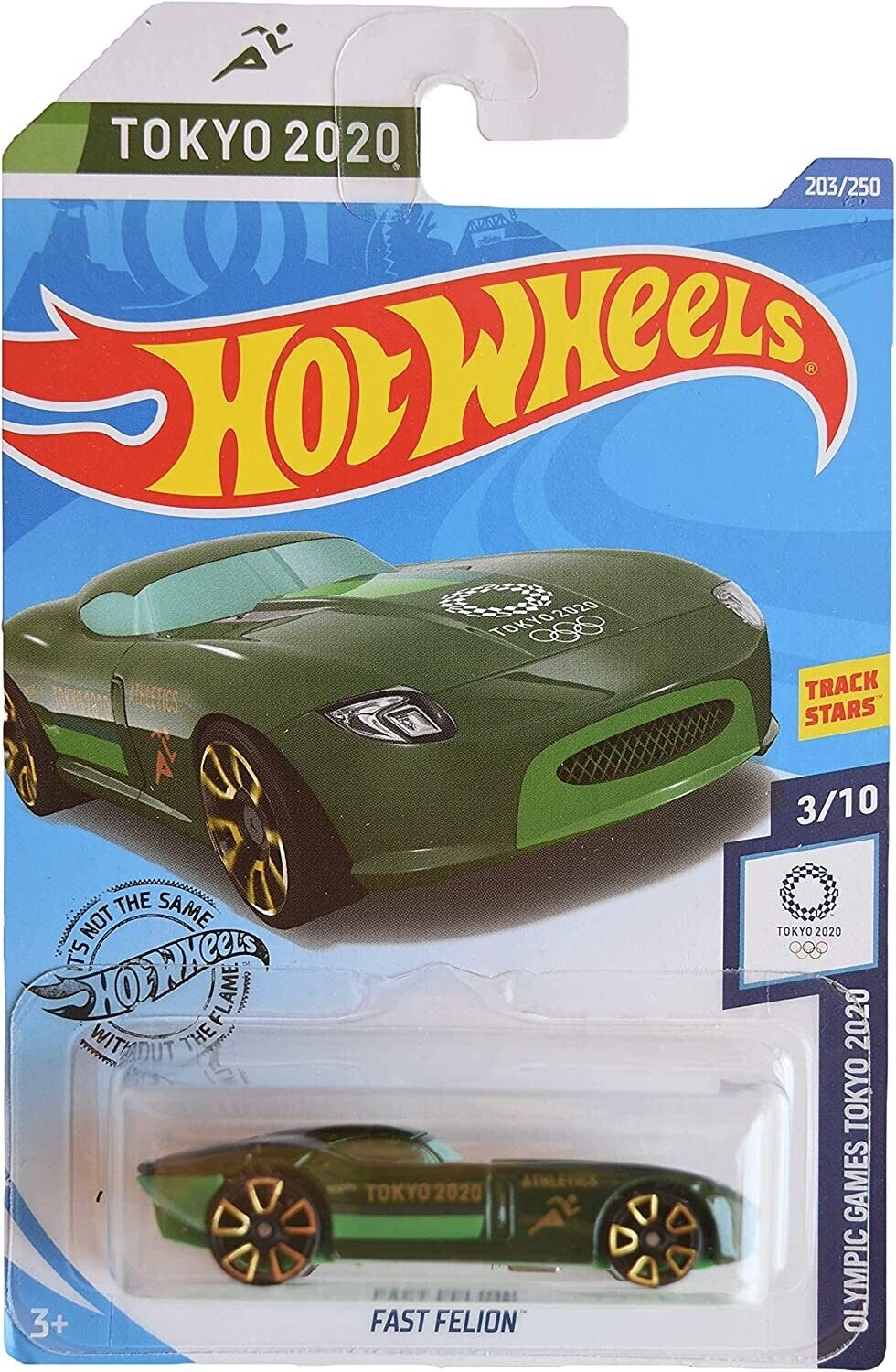 Hot Wheels Fast Felion, [Green] 203/250