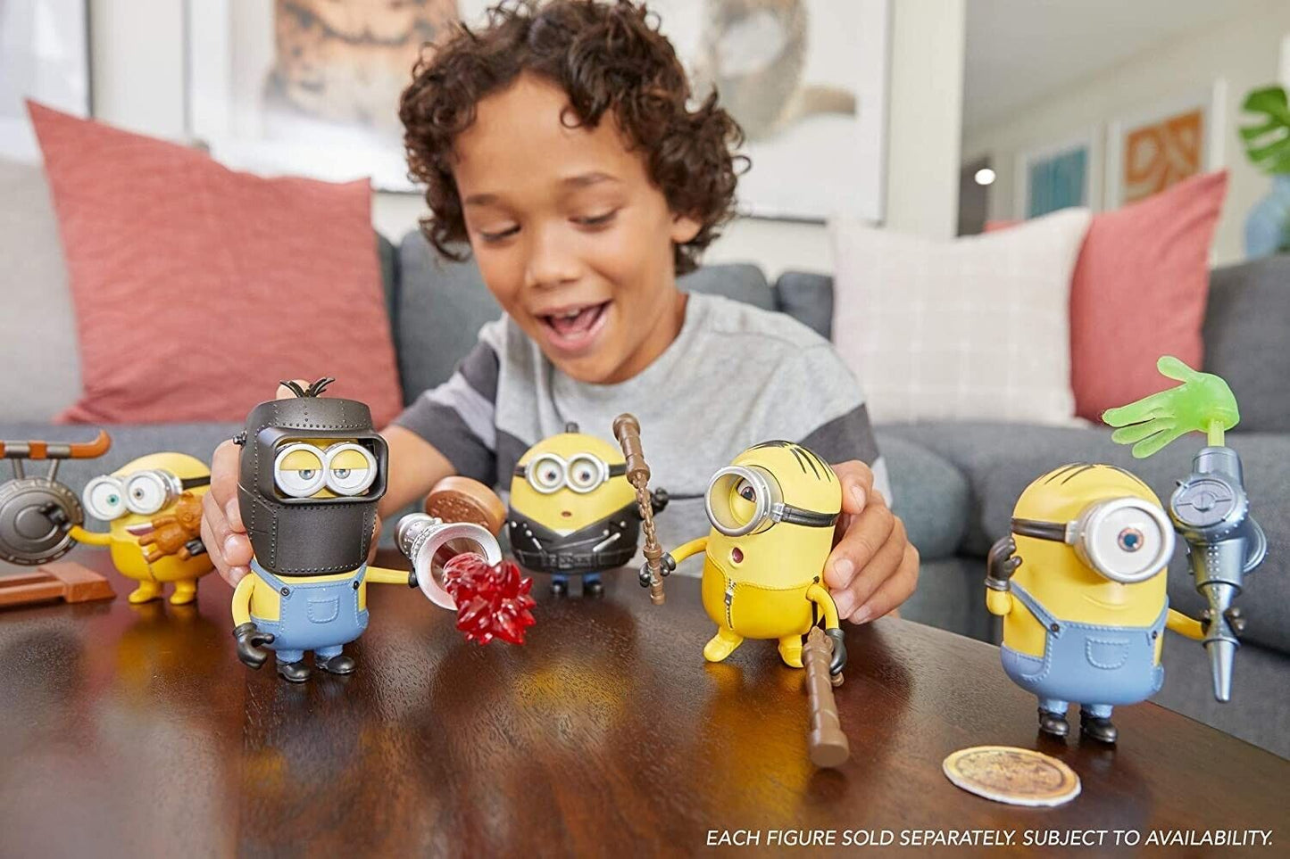 Minions The Rise of Gru OTTO Stone Tossing Action Figure