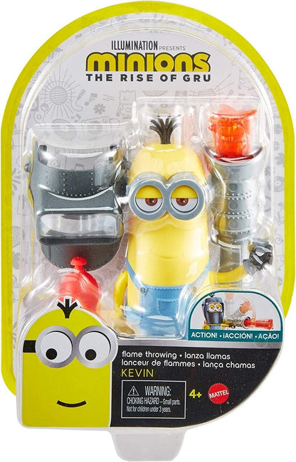 Minions The Rise of Gru: CHEESE BLASTER KEVIN Action Figure NEW